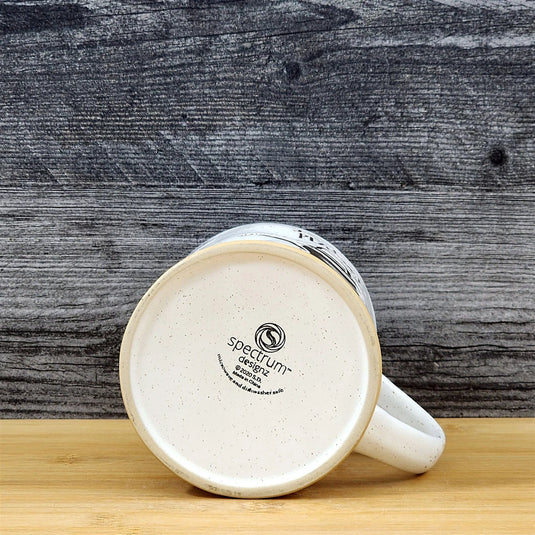 Garden Lover Coffee Mug Watering Can Humor White Tea Cup Ceramic Blue Sky 18oz