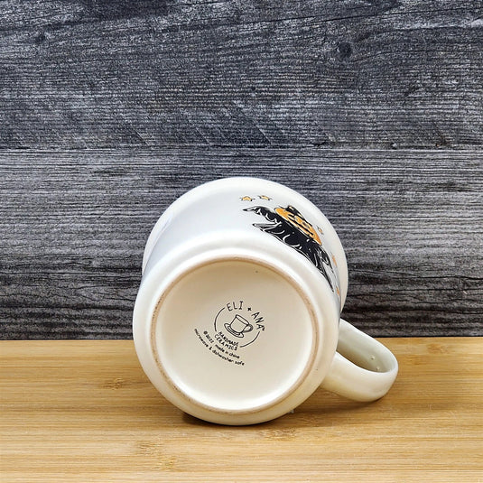 Halloween Pumpkin Jack-o-Lantern Mug Ceramic Coffee Tea Cup by Blue Sky 17oz