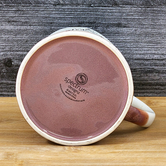 Religious Coffee Mug Jesus Inspirational Saying Tea Cup Ceramic Brown Blue Sky