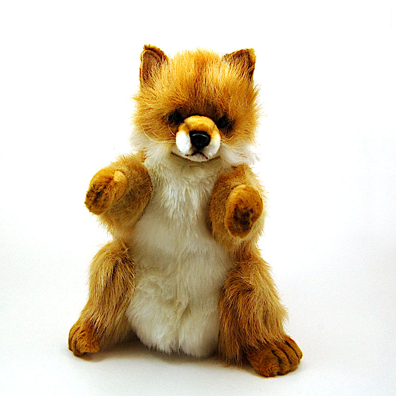 Load image into Gallery viewer, Fox Hand Puppet &amp; Book Set Animal Educational Reading Imaginative Play Hansa
