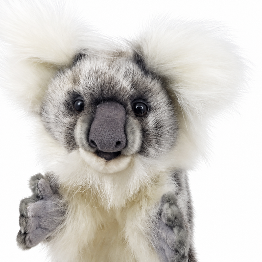 Koala Full Body Hand Puppet by Hansa Realistic Look Plush Animal Learning Toys