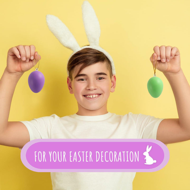 Load image into Gallery viewer, Festicy Easter Eggs Set 48 XXL 2025 with 6 Paints &amp; 2 Brushes Durable Decor
