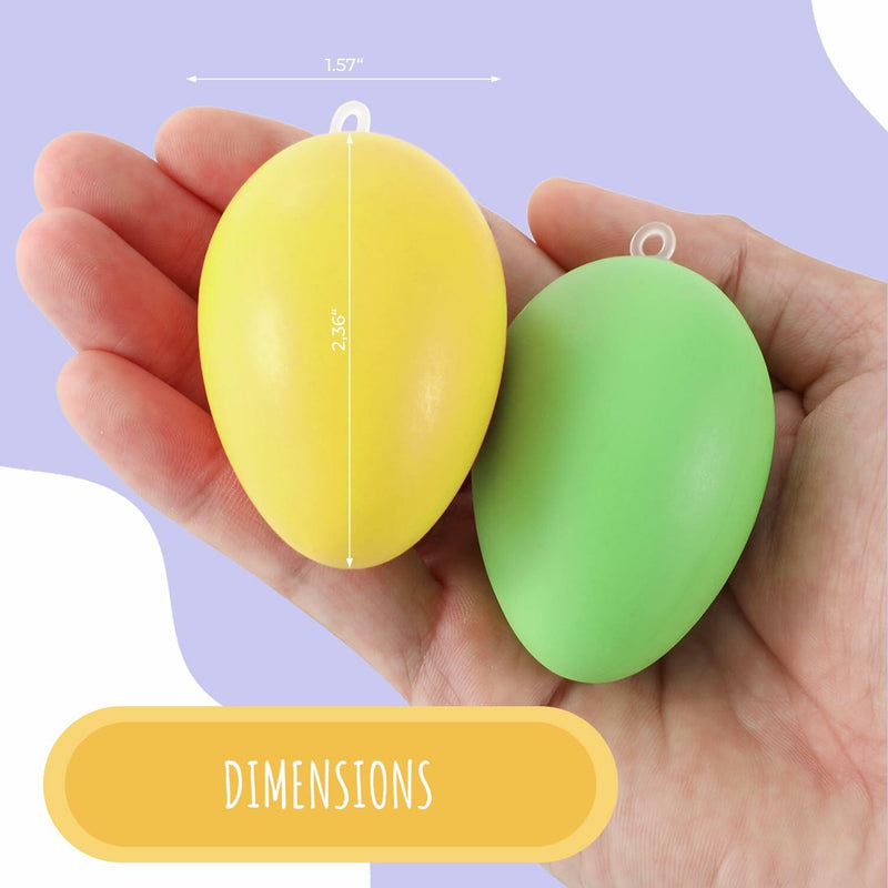 Load image into Gallery viewer, Festicy Easter Eggs Set 48 XXL 2025 with 6 Paints &amp; 2 Brushes Durable Decor
