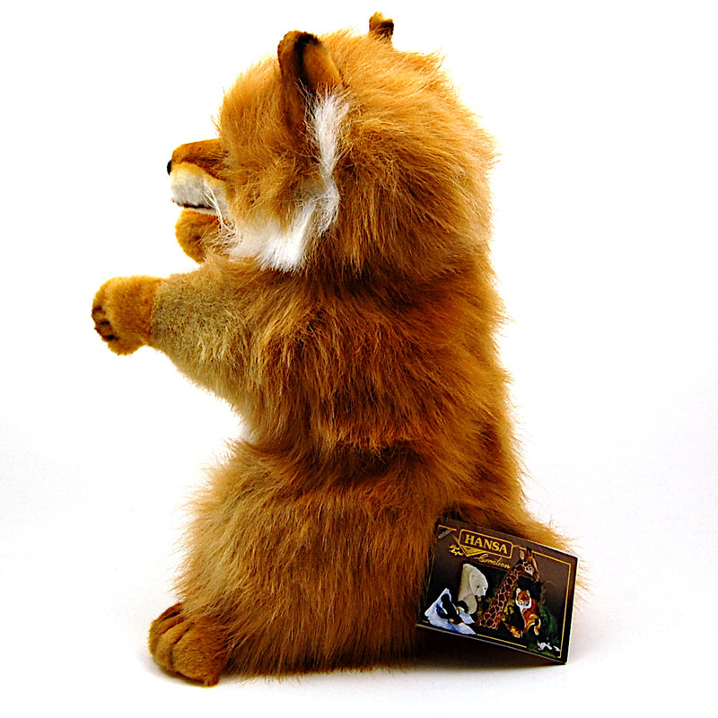 Load image into Gallery viewer, Fox Hand Puppet &amp; Book Set Animal Educational Reading Imaginative Play Hansa
