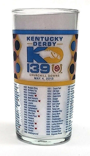 Kentucky Derby 2013 139th Mint Julep Beverage Glass Winner Was Orb