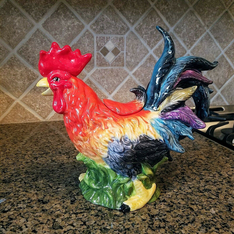 Load image into Gallery viewer, Rooster Teapot Farm Animal Home Kitchen Collectable Decorative Décor Goldminc
