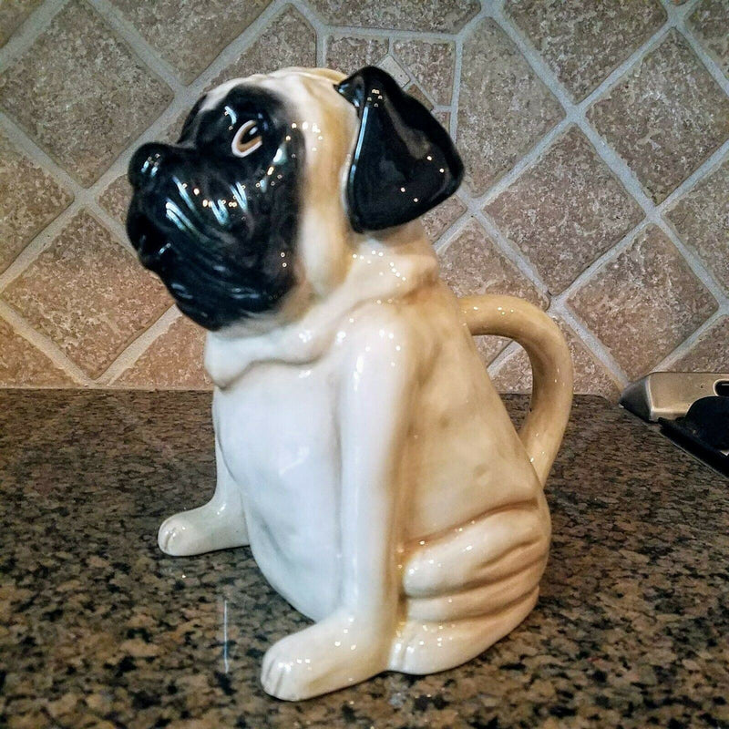Load image into Gallery viewer, Teapot Pug Dog Ceramic Collectable Decorative Kitchen Décor Heather Goldminc
