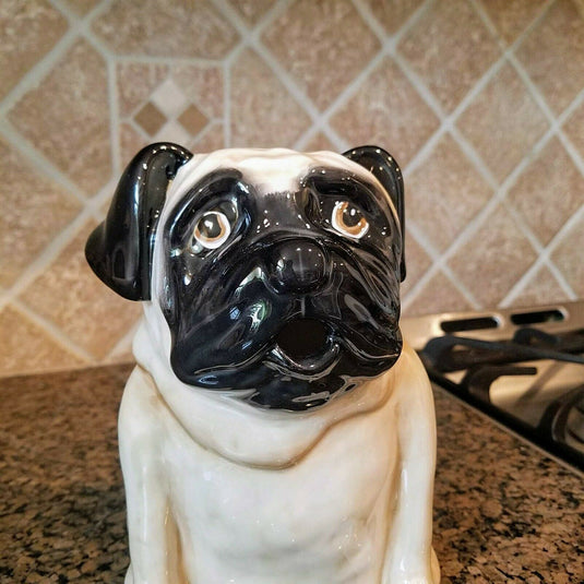 Teapot Pug Dog Ceramic Collectable Decorative Kitchen Décor Heather Goldminc