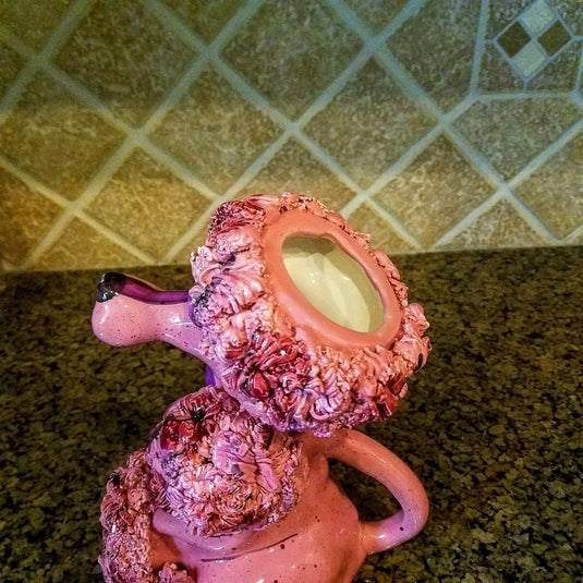 Pink Poodle Dog Unique Teapot Kitchen Home Decorative Collectible Goldminc Décor