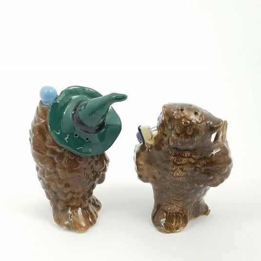 Salt Pepper Shaker Set Owl Collectible Decorative Kitchen Home Décor Goldminc