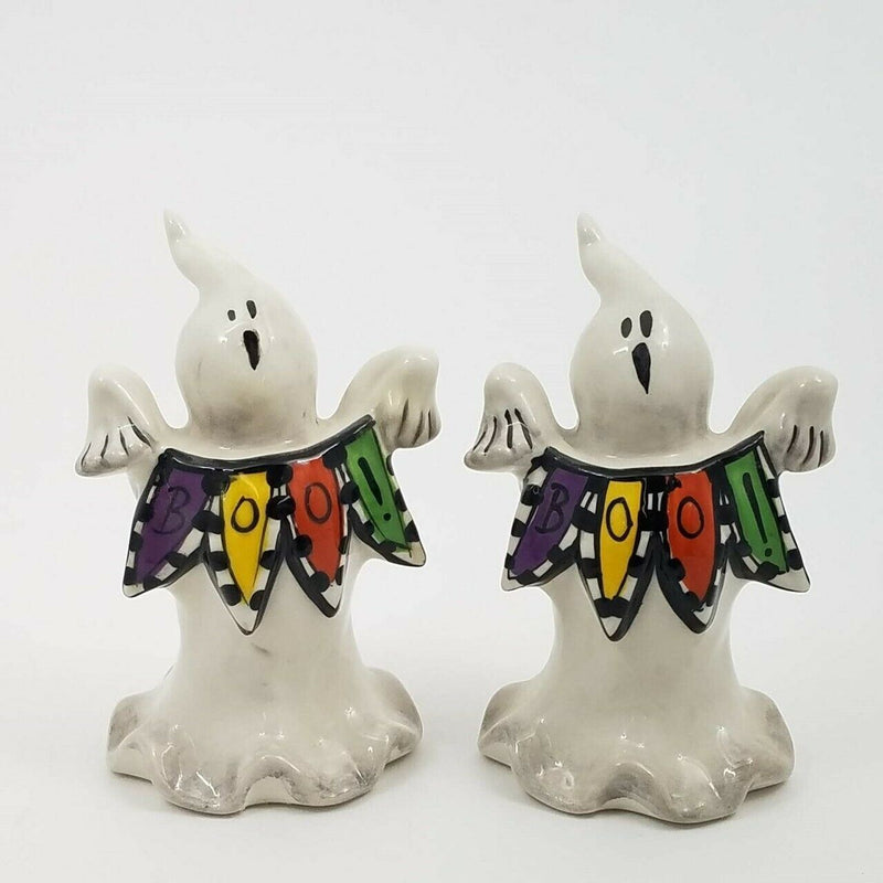 Load image into Gallery viewer, Halloween Salt and Pepper Shaker Set Ghost Collectible Decorative Home Goldminc
