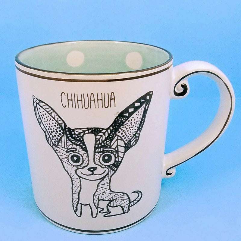 Load image into Gallery viewer, Chihuahua Dog Ceramic Coffee Mug Beverage Cup 21oz (600 ml) Spectrum Pen Holder
