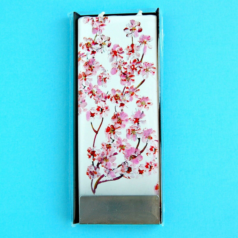 Load image into Gallery viewer, Cherry Blossom Flaytz Twin Wick Thin Flat Candle
