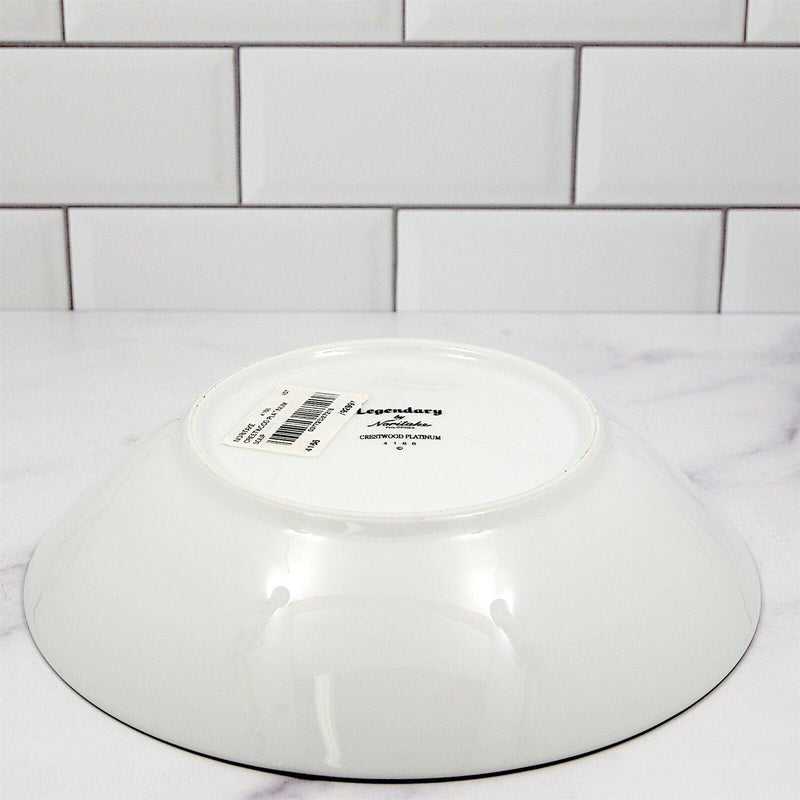 Load image into Gallery viewer, Noritake Legendary Crestwood Platinum 4166 Soup Coupe Bowl Dinnerware Tableware
