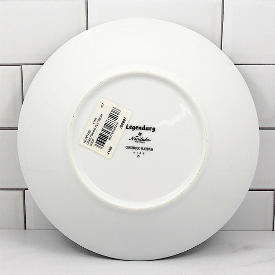 Noritake Legendary Crestwood Platinum 4166 Soup Coupe Bowl Dinnerware Tableware
