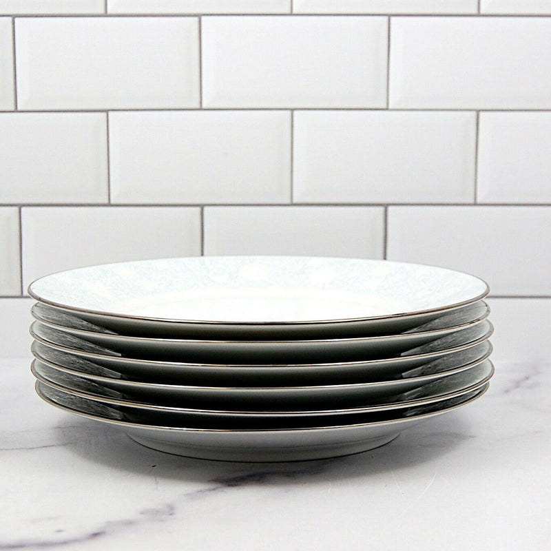 Load image into Gallery viewer, Noritake Ravel 2213 Set of 6 Salad Plate Dinnerware Tableware Japan 8 1/4" 21cm
