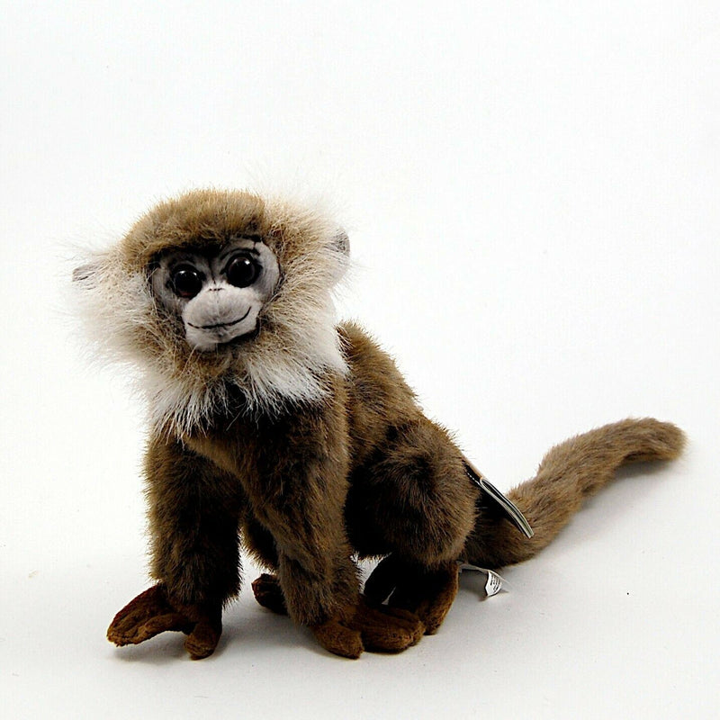 Load image into Gallery viewer, Leaf Monkey Gray 7&quot; by Hansa True to Life Look Soft Plush Animal Learning Toys
