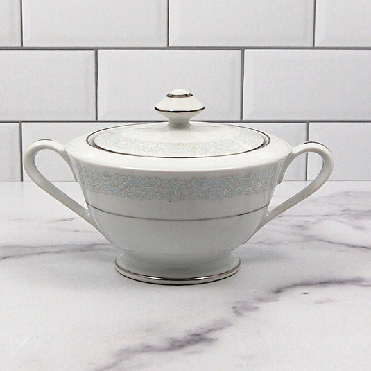 Bluedale by Fine China of Japan Cream and Sugar Set Dinnerware 3074