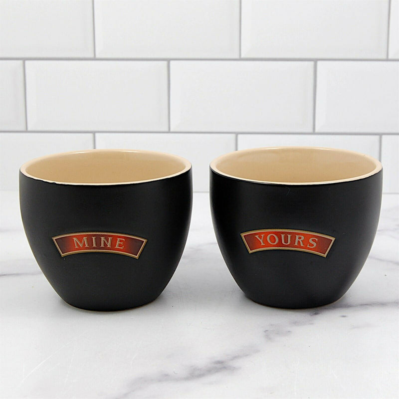 Load image into Gallery viewer, Baileys 2020 Irish Cream Holiday Yours and Mine Set of 2 Bowls Dessert Cups
