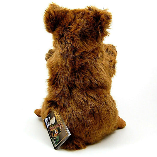 Brown Bear Hand Puppet Fully Body Doll by Hansa Real Looking Plush Learning Toy