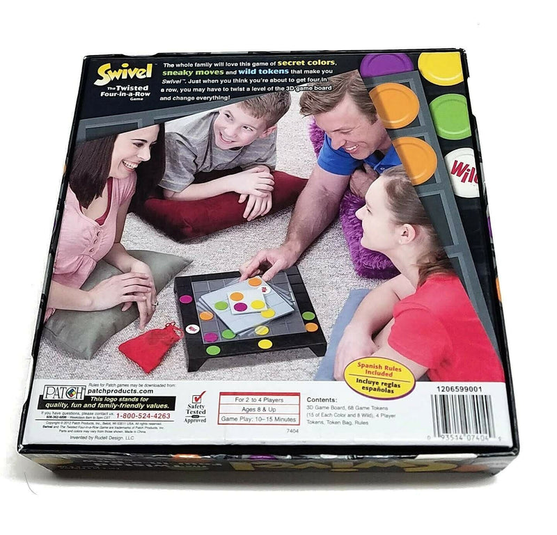 Load image into Gallery viewer, Swivel Board Game Twisted four-in-a-Row by Patch 2012 Edition Gift Family Fun
