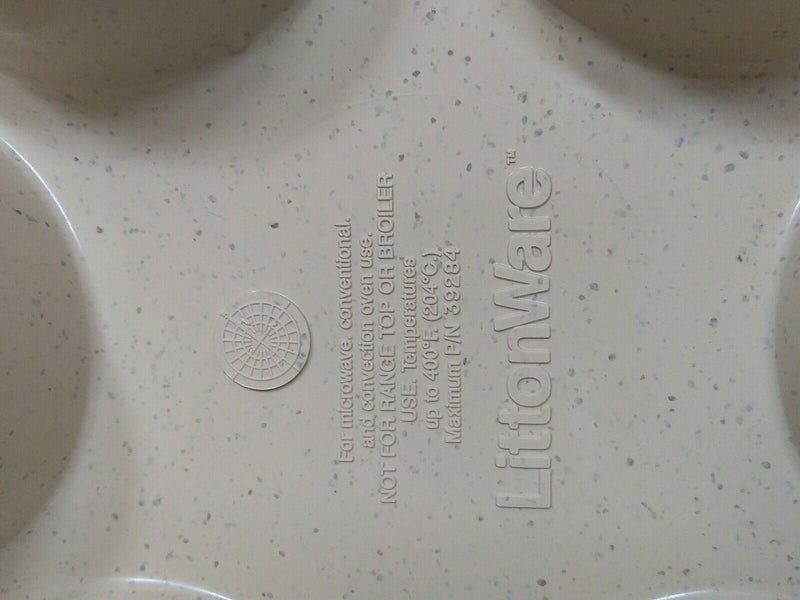 Load image into Gallery viewer, Littonware Microwave Cookware 6 CUPCAKE / MUFFIN PAN
