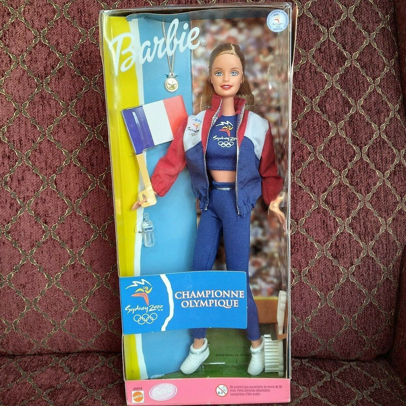 Load image into Gallery viewer, Barbie Sydney 2000 Summer Championne Athlete Olympique French Version 25976
