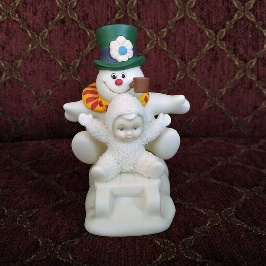 Snowbabies by Department 56 06022 Fun with Frosty the Snowman In Original Box