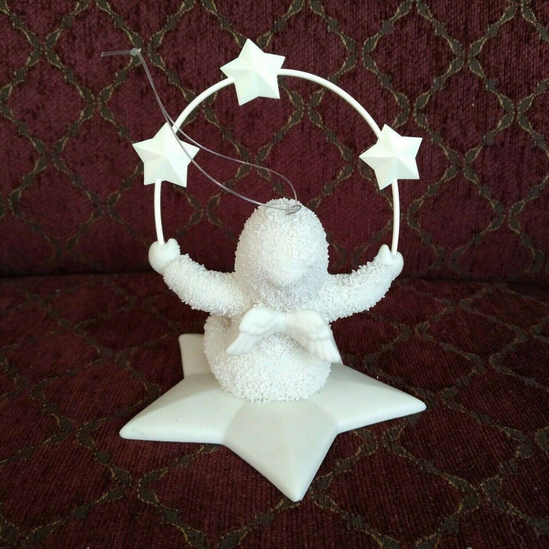 Load image into Gallery viewer, Snowbabies by Department 56 68675 Juggling Stars in the Sky Bisque Ornament
