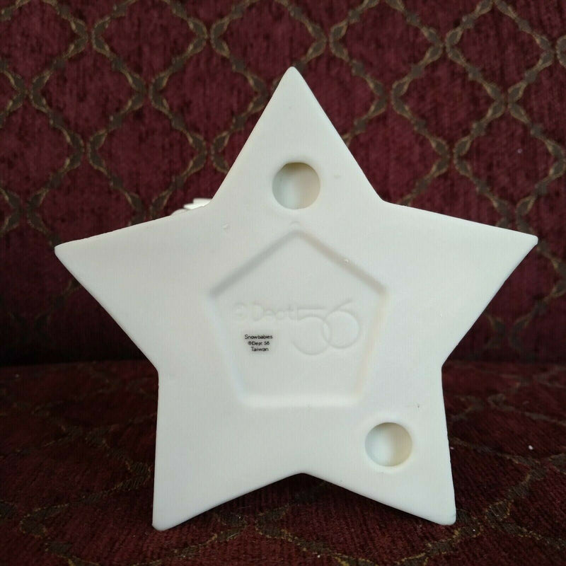 Load image into Gallery viewer, Snowbabies by Department 56 68675 Juggling Stars in the Sky Bisque Ornament
