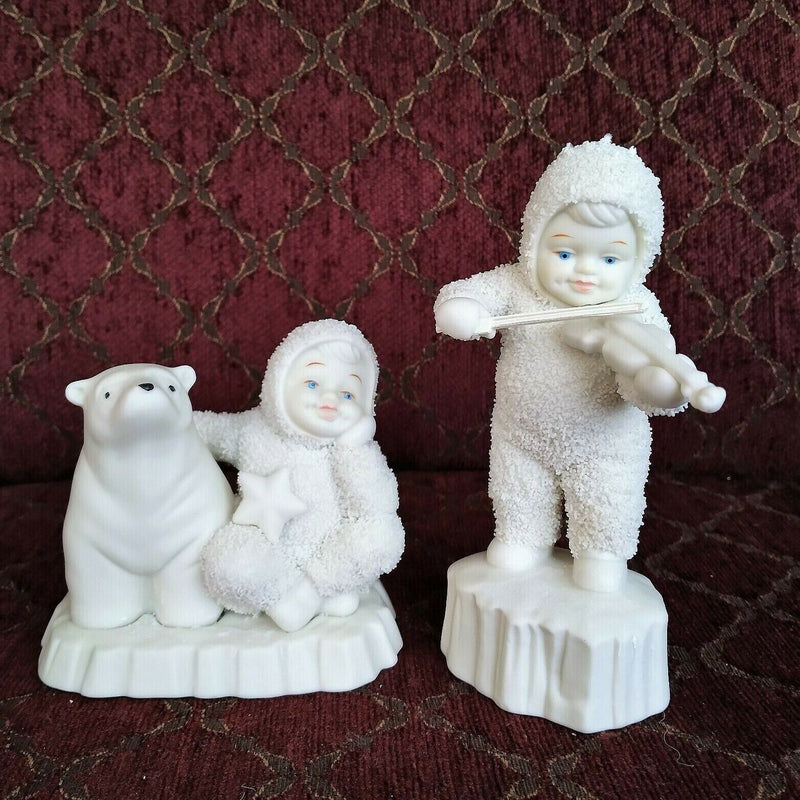 Load image into Gallery viewer, Snowbabies by Department 56 68814 You Are My Lucky Star in Original Box
