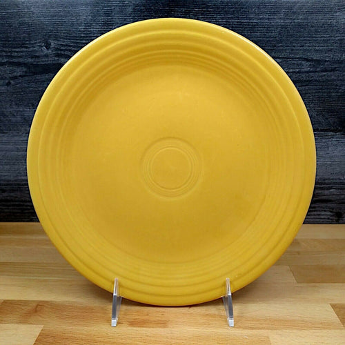 Fiestaware Homer Laughlin Fiesta 9 ½” Yellow Luncheon Plate Dinnerware