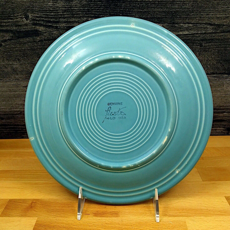 Load image into Gallery viewer, Fiestaware Homer Laughlin Fiesta 9 ½” Turquoise Luncheon Plate Dinnerware
