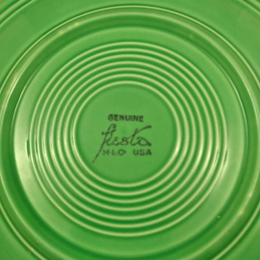 Fiestaware Homer Laughlin Fiesta 9 ½” Light Green Luncheon Plate Dinnerware