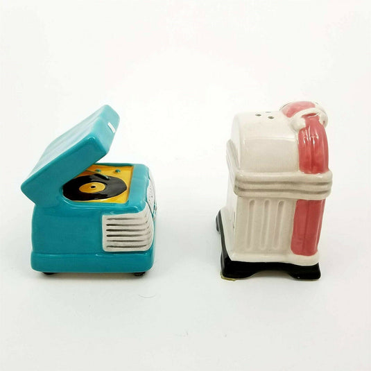 Salt Pepper Set Juke Box Collectible Decorative by Heather Goldminc