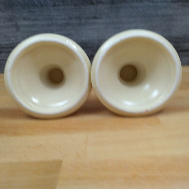 Load image into Gallery viewer, Pfaltzgraff Village Pattern Set of Two Candlesticks Candle Holders
