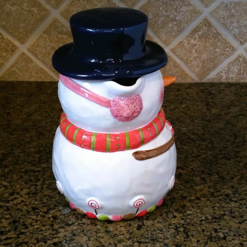 Load image into Gallery viewer, Studio Nova Whimsical Snowman Pitcher Carafe
