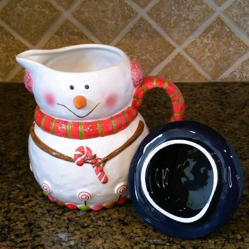 Load image into Gallery viewer, Studio Nova Whimsical Snowman Pitcher Carafe
