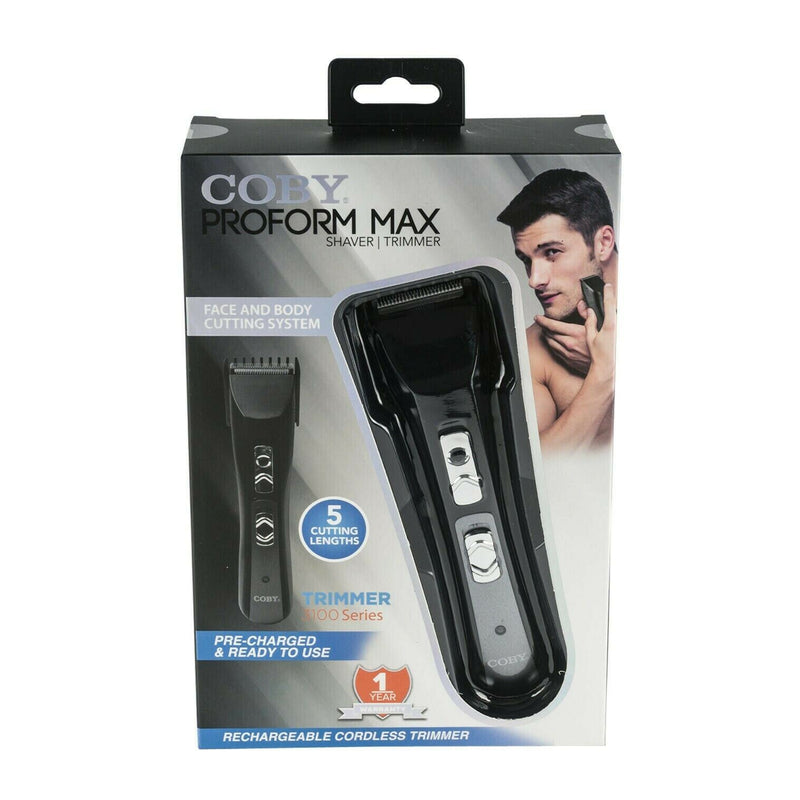 Load image into Gallery viewer, Coby Proform Max Groomer Shaver Trimmer Cordless Rechargeable For Face And Body $19.99
