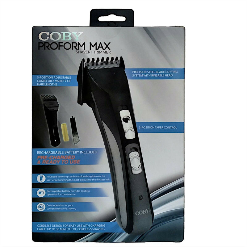 Load image into Gallery viewer, Coby Proform Max Groomer Shaver Trimmer Cordless Rechargeable For Face And Body $19.99

