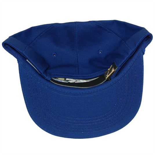 Pursuilt IMI Corn Seed Farming Cap Blue 5 Panel Hat Vintage Adjustable Buckle