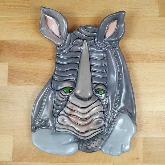 Rhino Spoon Rest Ceramic by Blue and Sky Lynda Corneille Kitchen Decor