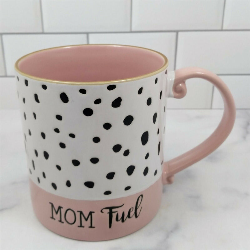 Load image into Gallery viewer, Mom Fuel Coffee Mug Ceramic Beverage Tea Cup 21oz 621ml by Blue Sky
