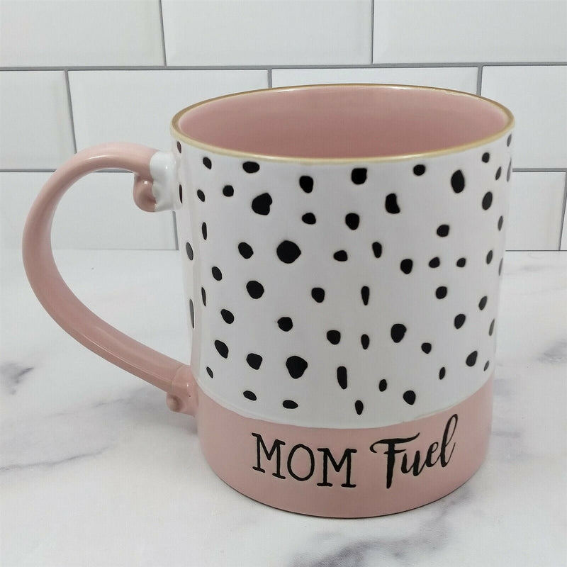 Load image into Gallery viewer, Mom Fuel Coffee Mug Ceramic Beverage Tea Cup 21oz 621ml by Blue Sky
