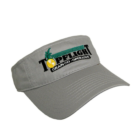 Topflight Grain Co-Operative Women's Hat Cap Gray Adjustable