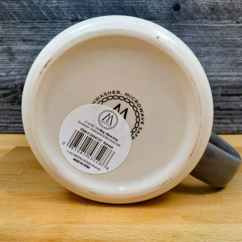 Load image into Gallery viewer, Squirrel Design Coffee Mug 21oz in Warm Gray 621ml Stoneware Tea Cup
