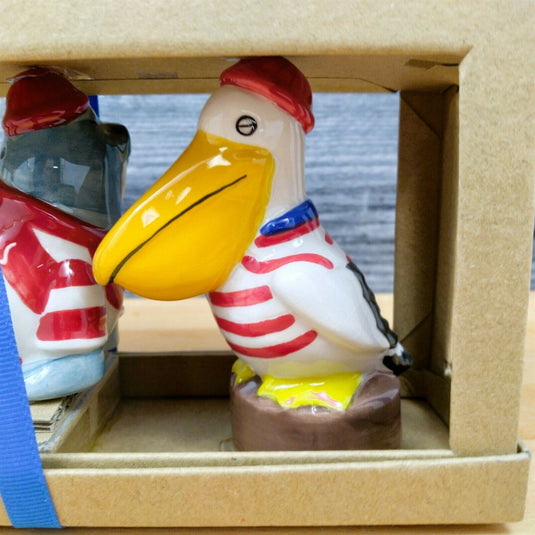 Sailor Buddies Salt Pepper Set Collectible by Blue Sky Clayworks