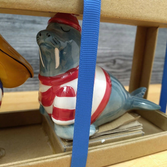 Sailor Buddies Salt Pepper Set Collectible by Blue Sky Clayworks