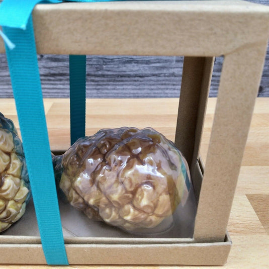 Hawaiian Pineapple Salt Pepper Set Collectible by Blue Sky Clayworks
