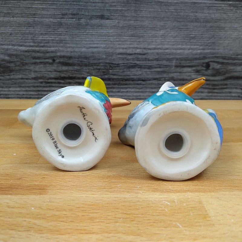 Load image into Gallery viewer, Beach Seagull Salt Pepper Set Sea Life Collectible by Blue Sky Clayworks
